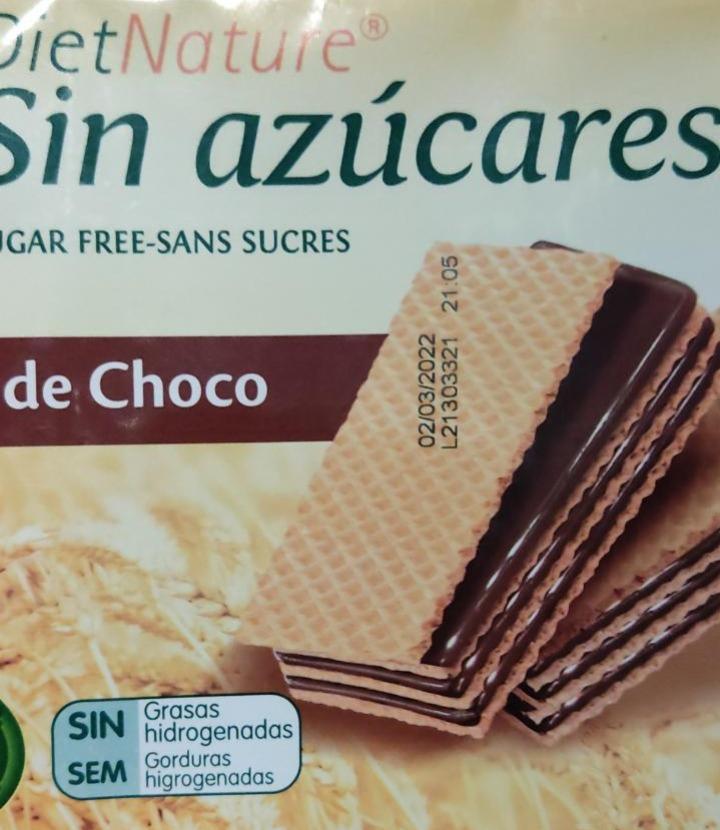 Фото - Шоколадні вафлі Barquillos de Choco Gullón