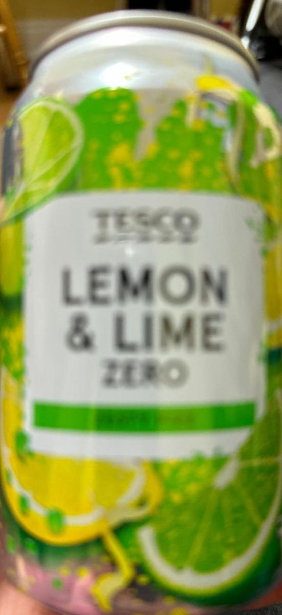 Фото - Lemon and lime zero Tesco