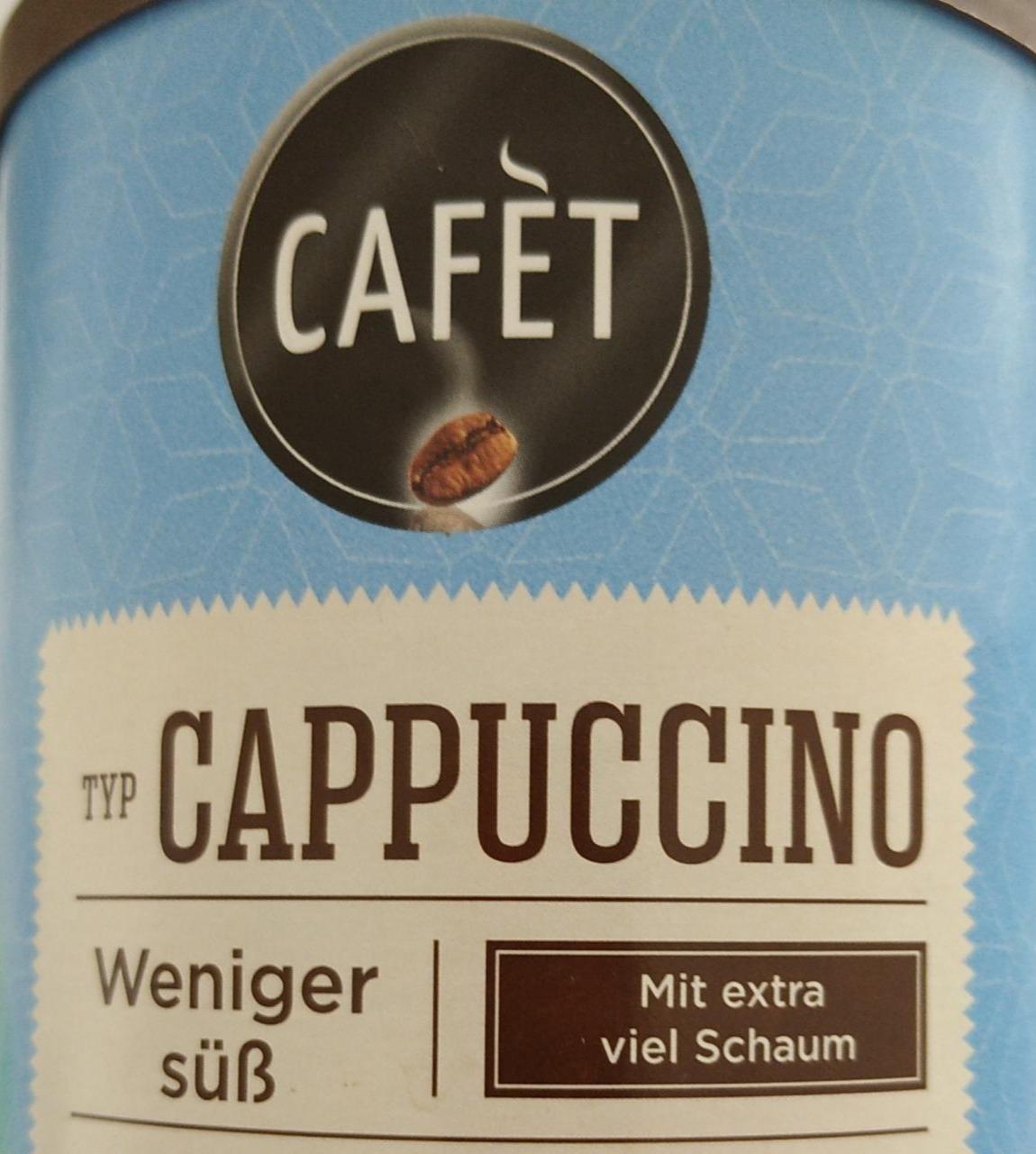 Фото - Cappuccino Weniger süß Cafét