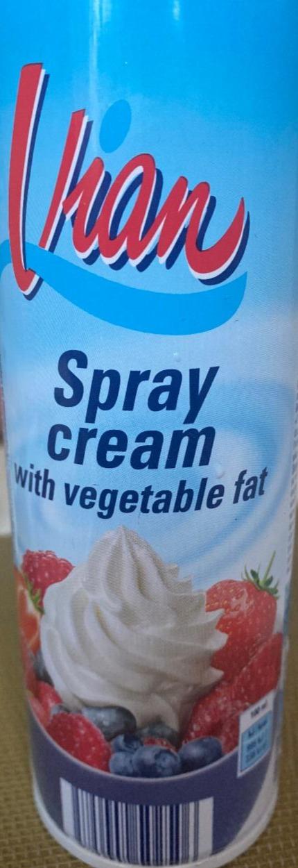 Фото - Spray creme with vegetable fat Vian