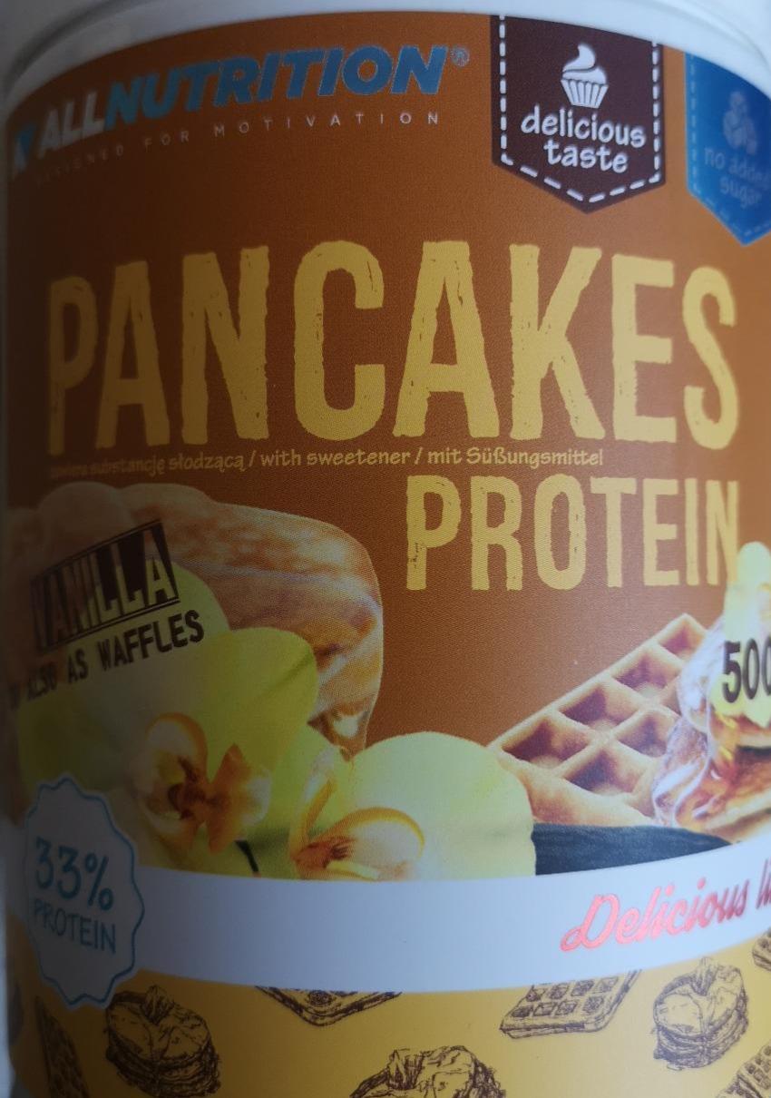 Фото - Суміш для приготування панкейків Pancakes Protein AllNutrition