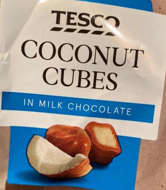 Фото - coconut cubes in milk chocolate Tesco