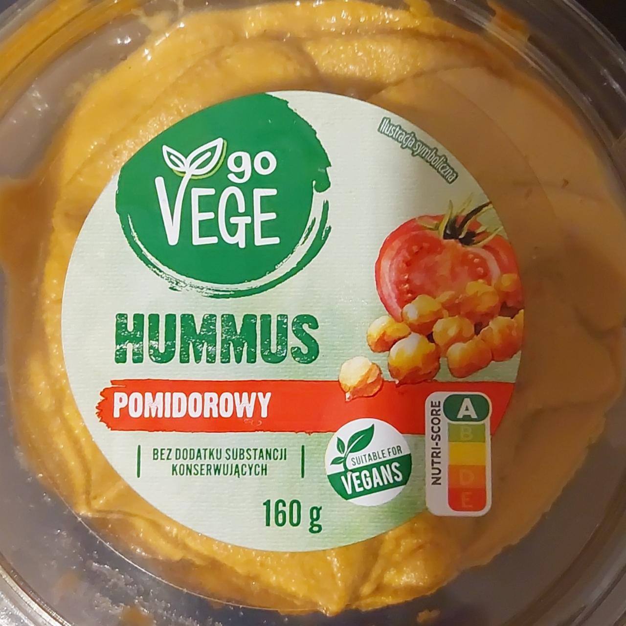 Фото - Хумус класичний паста з нутом і кунжутом Go Vege