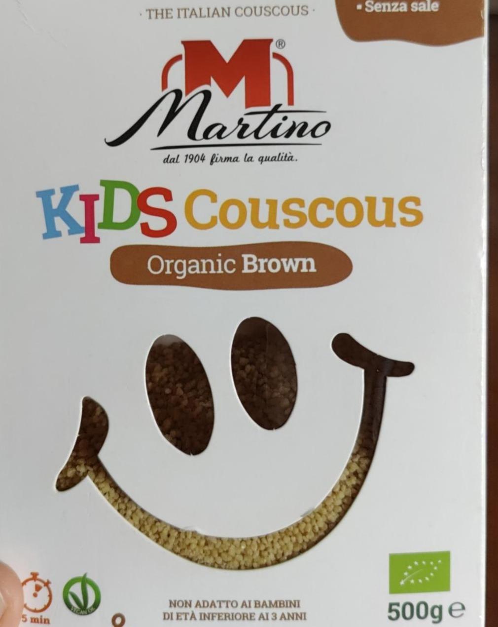 Фото - Кус-кус Kids couscous organic brown Martino