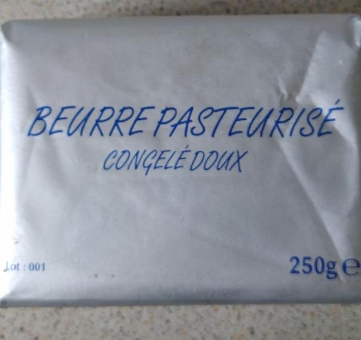 Фото - Масло вершкове 82% Beurre Pasteurise Congele Doux
