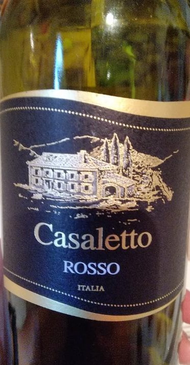 Фото - вино виноградне червоне сухе Россо Casaletto