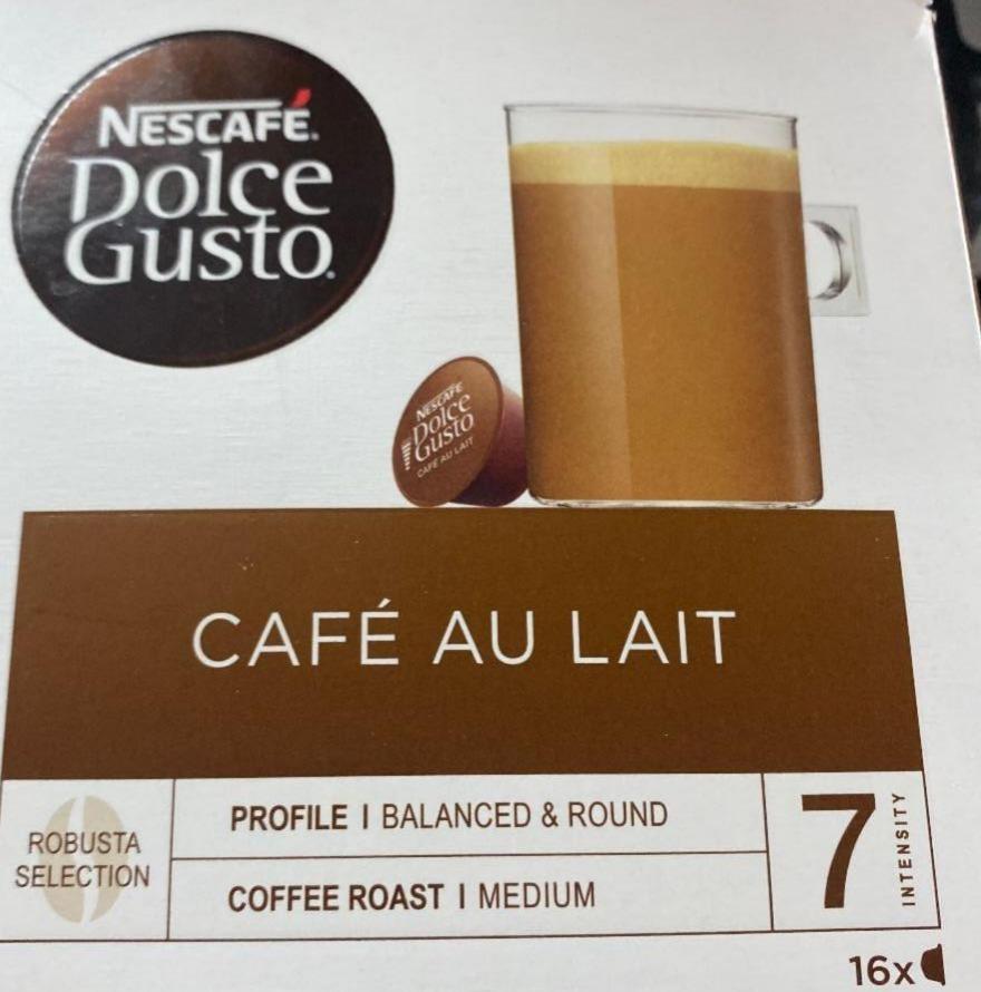 Фото - Напиток кавовий Cafe Au Lait Dolche Gusto Nescafe