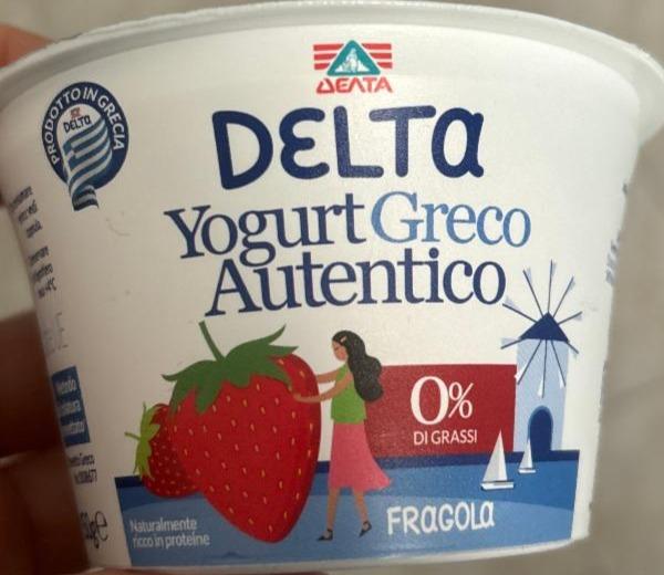 Фото - Йогурт 0% грецький Yogurt Greco Delta