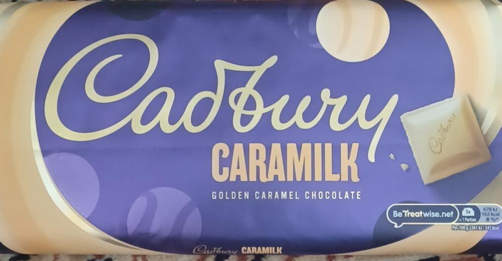 Фото - Caramilk Golden Caramel Chocolate Cadbury