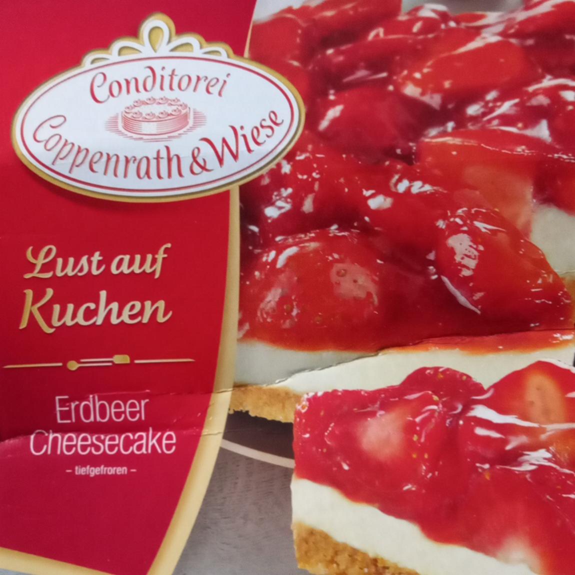 Фото - Erdbeer Cheesecake Conditorei Coppenrath & Wiese