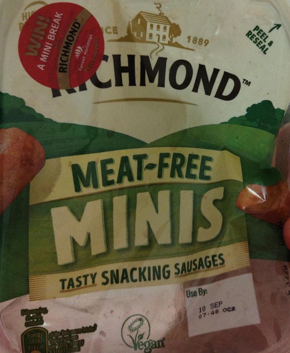 Фото - Mini meat free sausages Richmond