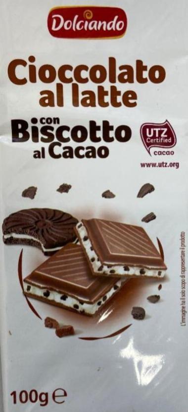Фото - Шоколад Cioccolato al late Dolciando