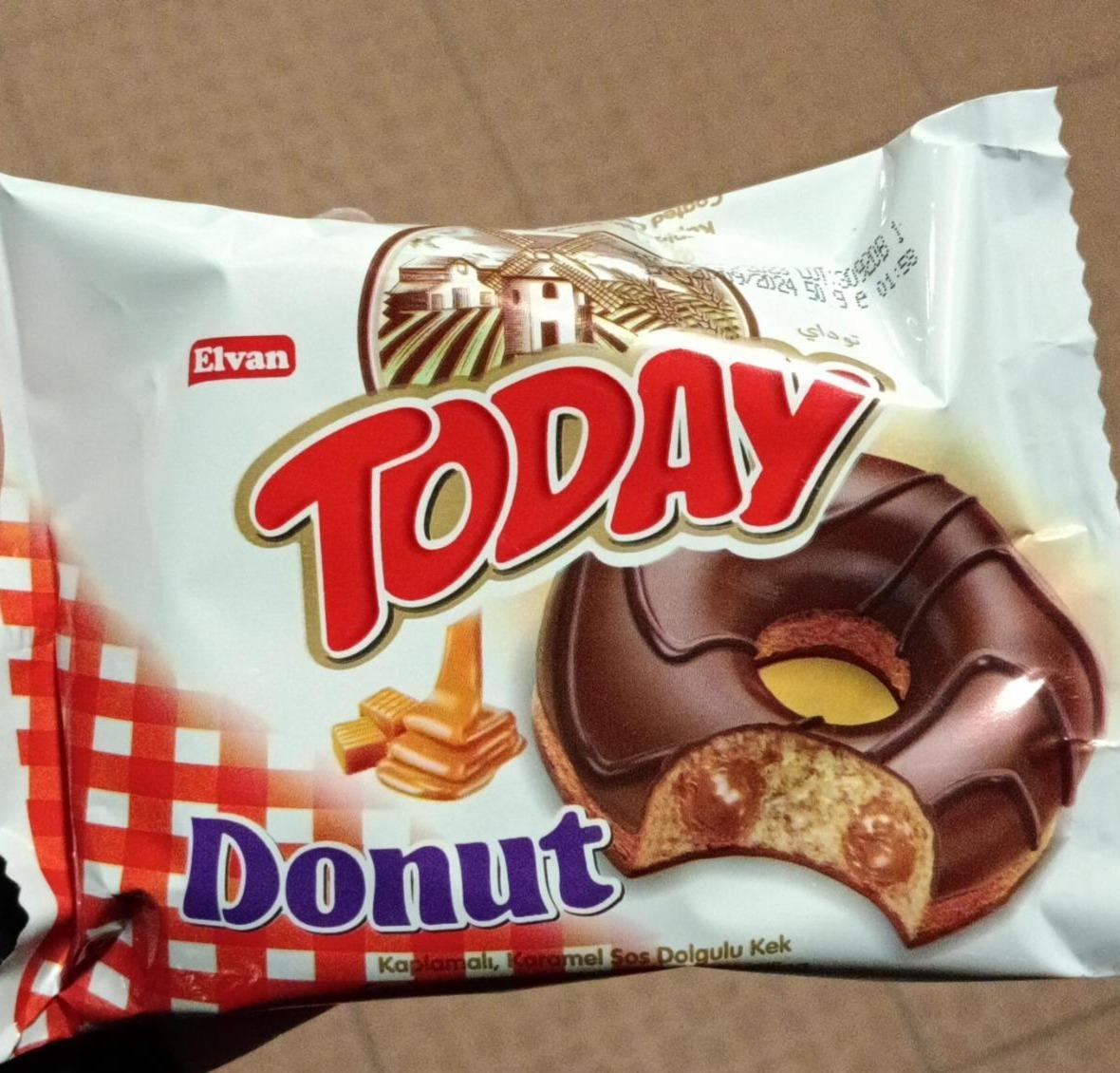 Фото - Today donut пончик карамель