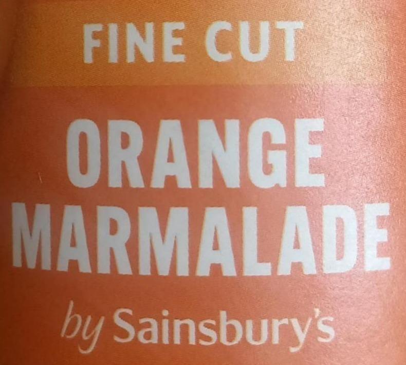 Фото - Тонкий апельсиновий мармелад Sainsbury's