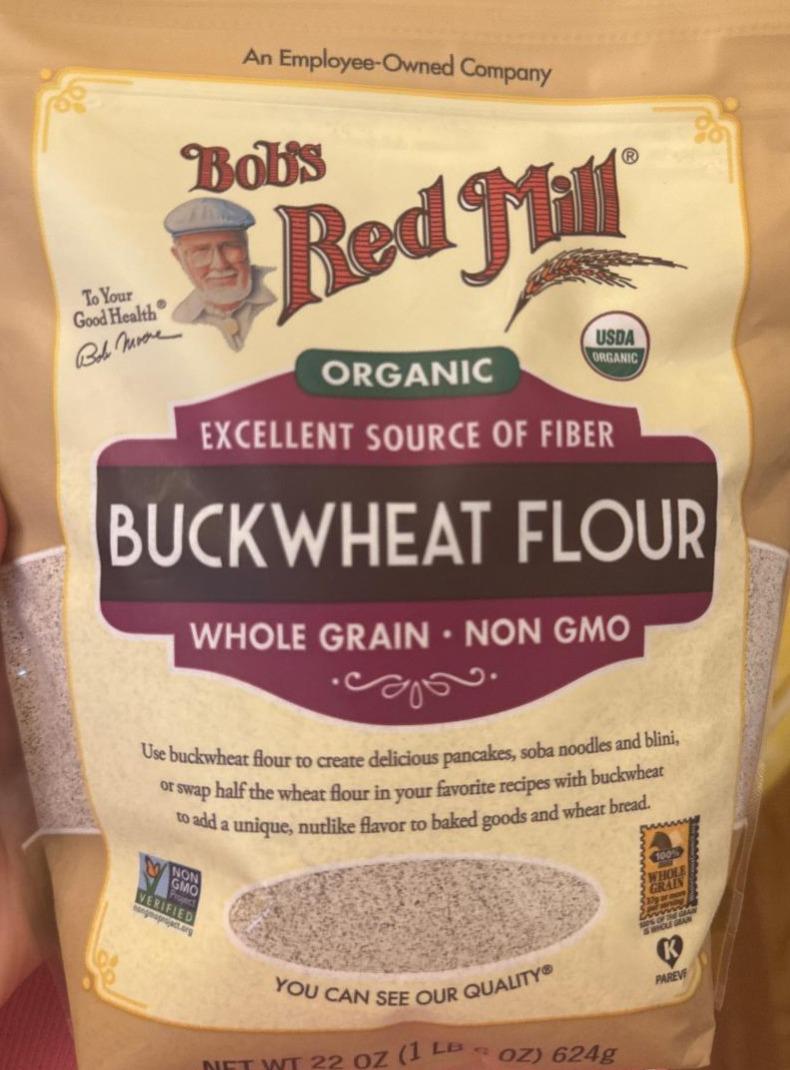 Фото - Борошно гречане органічне Buckwheat Flour Bob's Red Mill