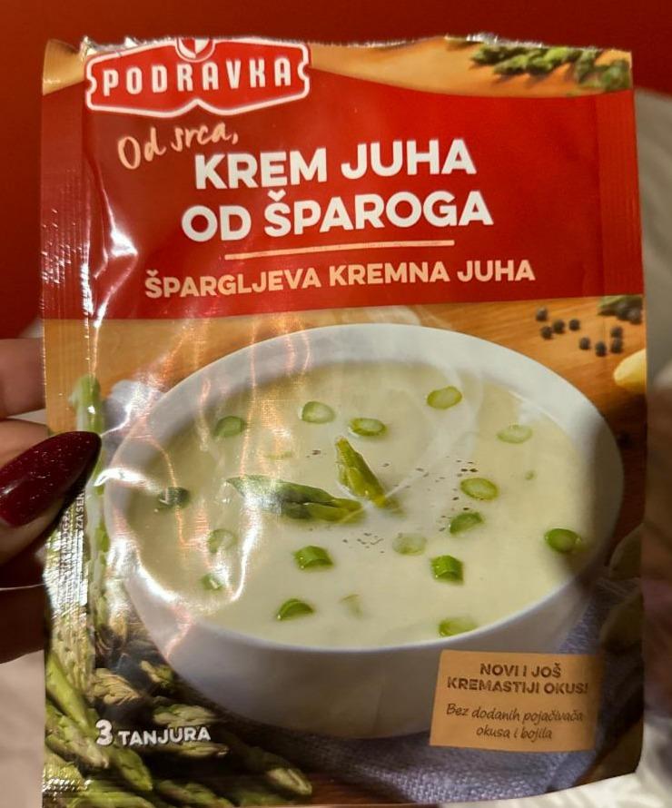 Фото - Крем-суп зі спаржею Podravka
