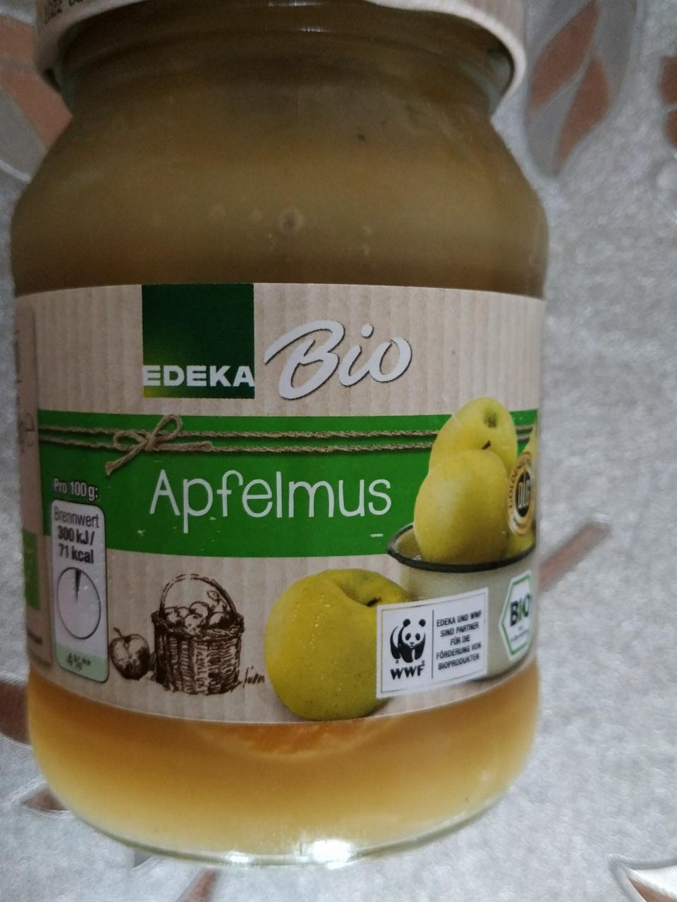 Фото - Пюре фруктове яблучне Apfelmus Bio Edeka