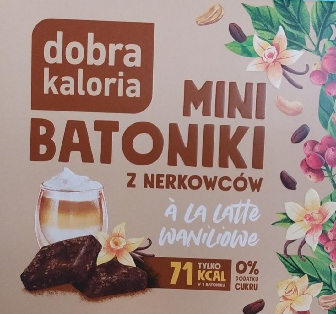 Фото - Міні-батончики зі смаком Ванільний латте Dobra Kaloria