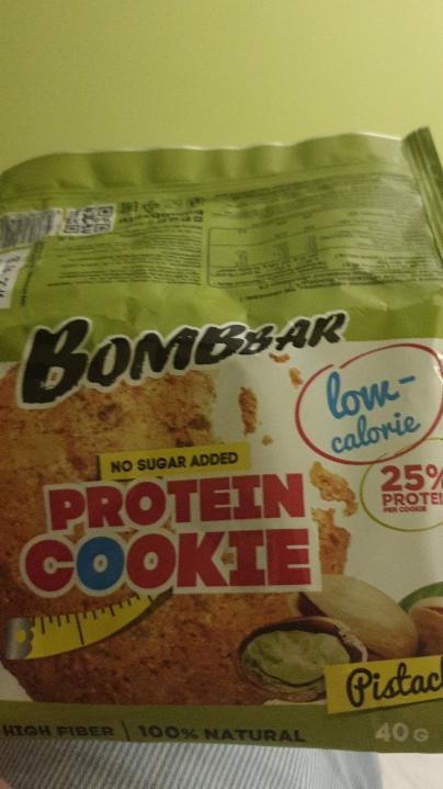 Фото - Низькокалорійне протеїнове печиво, Апельсин-імбир, Bombbar