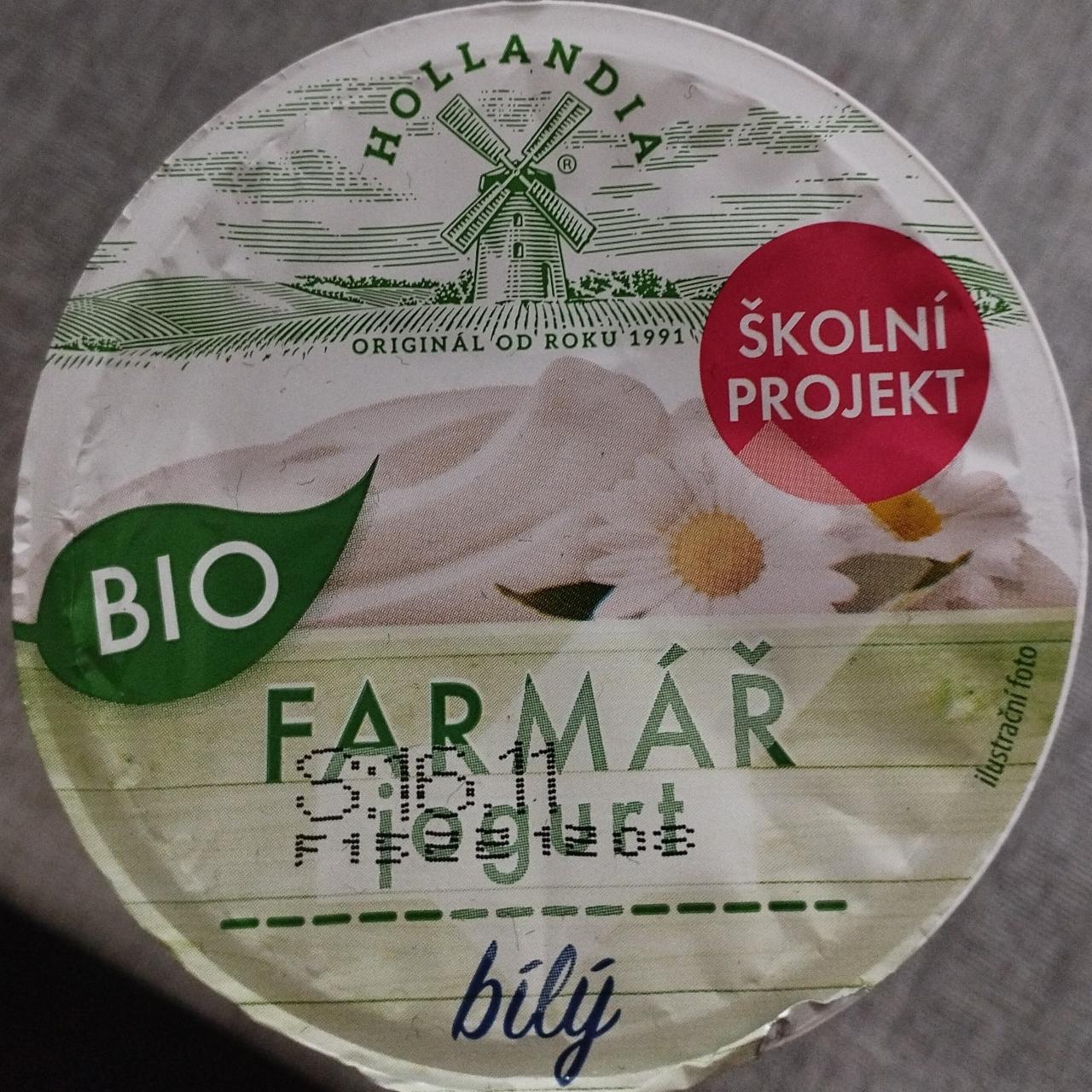 Фото - Йогурт 3.8% білий Bio Farmář Bílý Hollandia